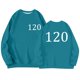 thumbnail image 1 of Squid Game Player Adult Hoodie for Men and Women – Official Green Track Hoodie, Ideal for Cosplay and Halloween Costumes Light Blue L, 1 of 4