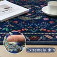 thumbnail image 2 of Runner Rug Washable Kitchen Runner 2'6''x8' Runner Rug for Entryway Indoor Floral Non-Slip Soft Carpet Runner for Hallways, Kitchen, Laundry, Bedroom, Bathroom(Blue), 2 of 8