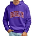 thumbnail image 1 of Gibobby Sudadera para Hombre Sudadera con capucha unisex Fashion Essentials sudadera con capucha de casual ropa deportiva(Morado,G), 1 of 4