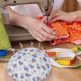 thumbnail image 1 of Sewing Pin Cushion, 6Pcs Needle Pincushion Small Portable  For Weaving, 1 of 8