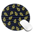 thumbnail image 2 of Disketp Avocado Small Mouse Pad 7.9x7.9 Inches,Washable Round Mousepad For Office Laptop Computer,Non-Slip Rubber Base Mouse Pads For Wireless Mouse, 2 of 8