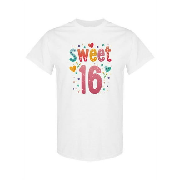 Sweet 16 T-Shirt Women -SPIdeals Designs, Female Small