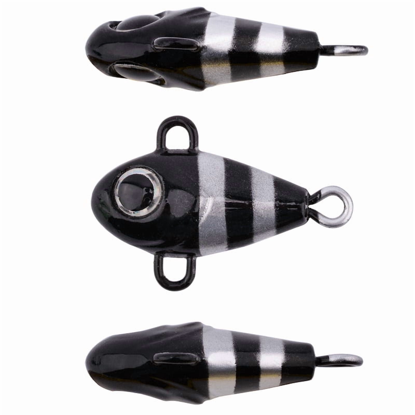 10/pcs 25g 20g 17g-6gFar-throw Lure Ugly Fish VIB Under Water Rotating Vibrating Double Sequins Bionic Artificial Bait Fish Bait