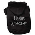 thumbnail image 3 of Pet, Dog  Cat Hoodie Rhinestone, "Home Wrecker", 3 of 6