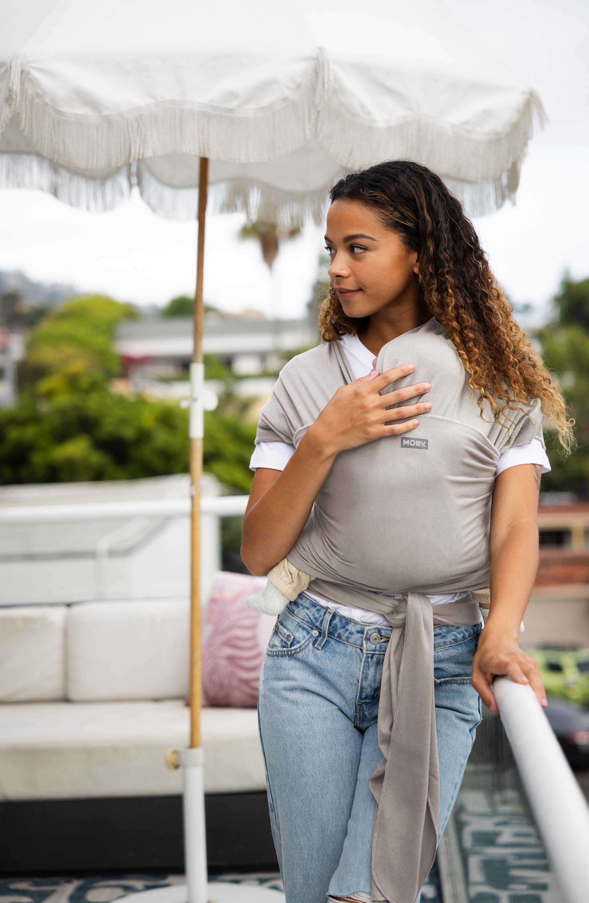 Moby True Wrap Baby Carrier