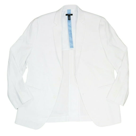 Alfani Men’s Classic-Fit Stretch Solid Sport Coat, White, X-Large
