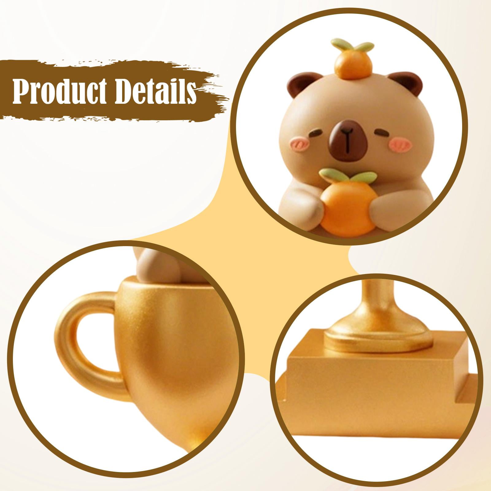 Bear Trophy Award Resin Cup Unique Decoration for Teacher Student School Recognition Events