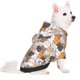 thumbnail image 2 of Fotbe Cute Cats Sudadera con Estampado para Perros Pequeños – Suéter con Capucha para Mascotas, Tela Suave de Forro Polar con Bolsillo-XX-Large, 2 of 7
