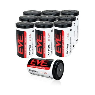 EVE ER34615 D Lithium Batteries LR20 3.6V EVE Energy Cell Size