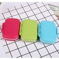 thumbnail image 3 of MasteelfCA 1pc Mini Pill Box Portable Medicine Storage Case Plastic Pills Box Container (Blue), 3 of 8