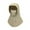 Beige, variant on Balaclava Face Mask Face Cover Neck Cooling Polyester for Women Men Cycling Hiking Camping