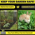 thumbnail image 4 of BOEN Plastic Mesh Hardware Netting, Tree Guard Barrier from Rabbits, Deer and Rodents, Deck Guard, Indoor or Outdoor Balcony Safety Net for pet or Child (3' x 25', Black), 4 of 7