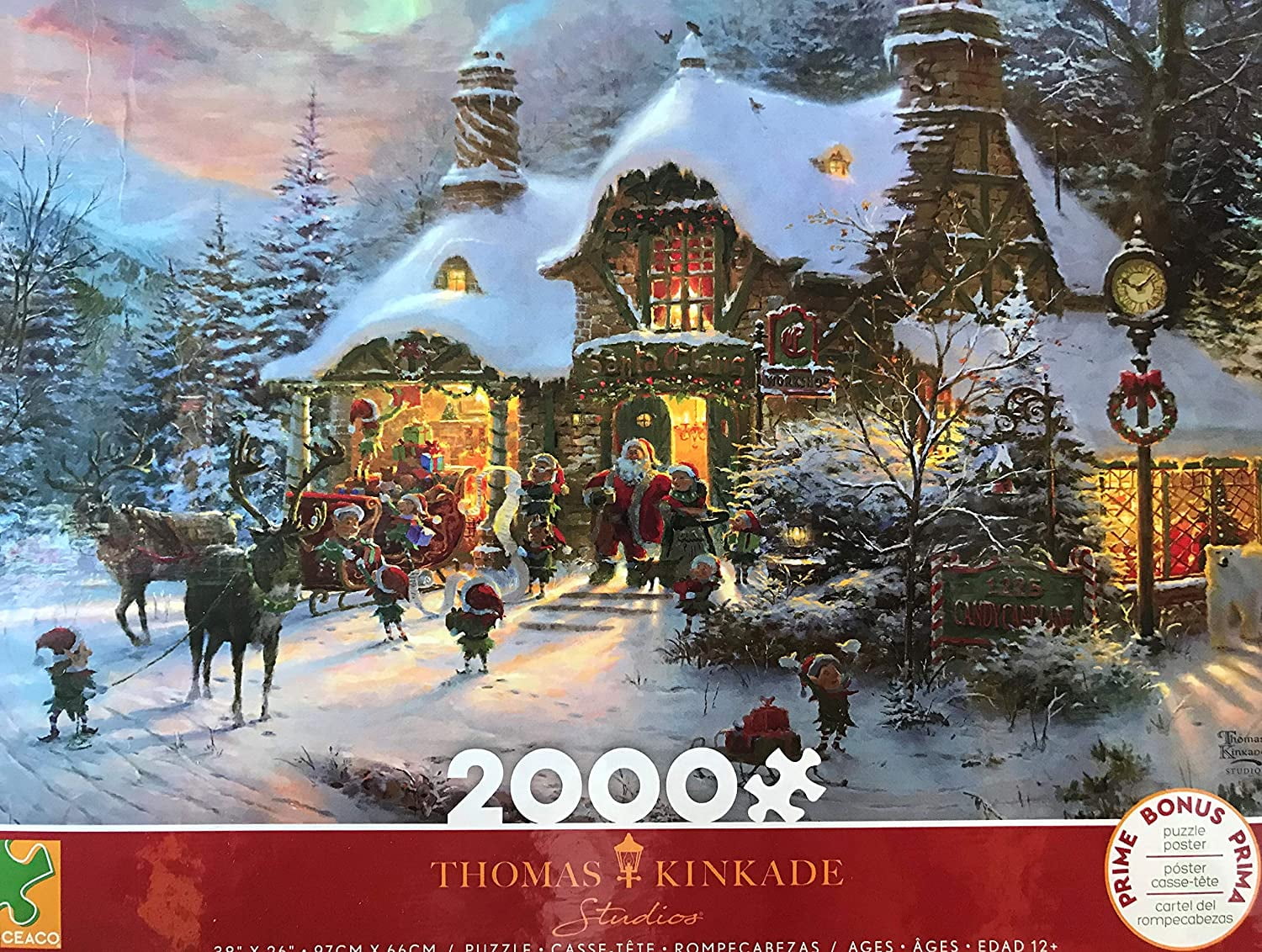 FERRY CHRISTMAS NIGHT 1000 Pieces Jigsaw Puzzle 52cm x 38cm 20" x 15" *NEW* 14+ 