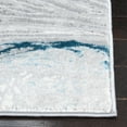 thumbnail image 3 of SAFAVIEH Meadow Giovanni Abstract Area Rug, Grey/Blue, 6'7" x 6'7" Square, 3 of 7