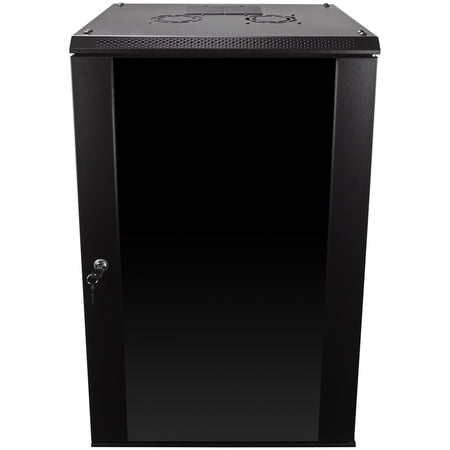 NavePoint 18U Wall Mount Consumer Series Server Cabinet Network Enclosure Locks  Fan price history on PriceWatchPro