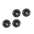 thumbnail image 1 of Inteprter Paquete de 4 ruedas para muebles, ruedas autoadhesivas de plástico y acero inoxidable, caja de almacenamiento de 360 ​​grados, cubo de Almacenamiento y organización del hogar Tipo 3 Inteprter HA063447-03B, 1 of 6