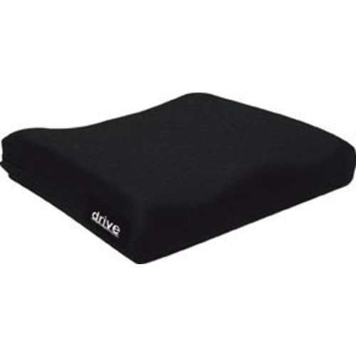 Drive Medical 14880 Molded General Use Wheelchair Seat Cushion, Black, 1 3/4 Inches