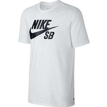 Nike Men's Dri-FIT Swoosh Logo Casual T-Shirt Black