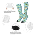 thumbnail image 4 of Knee High Socks for Men and Women, World Travel1 Althletic Compression Socks, Support Long Tube Socks for Outdoor Sport, Calf Socks, High Stockings for Women Men, 4 of 7