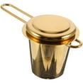 thumbnail image 3 of UPOUART 1Pcs Tea Infuser In Golden Stainless Steel With Lid Included For Loose Leaf Tea, 3 of 8