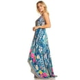 thumbnail image 3 of Sakkas Lizi 2025 Womens Maxi High-low Halter Handkerchief Long Dress Beach Party - 610 - One Size, 3 of 5