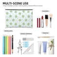 thumbnail image 5 of Fotbe Kawaii Frogs Reusable Cosmetic Bag Makeup Bag for Women Large Travel Cosmetic Pouch Girls' Make Up Organizer, 5 of 8
