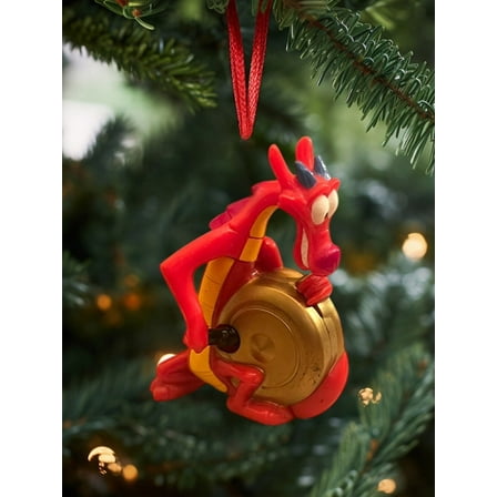ORNAMENT Mushu Dragon Figure 4” FIGURINE CHARM NEW GIFT Mulan Dangler Holiday