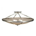 thumbnail image 7 of Meyda Tiffany 143628 Commerce 4 Light 45" Wide Semi-Flush Bowl Ceiling Fixture - Nickel, 7 of 7