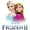 Frozen II, variant on Delta Children Disney Minnie Mouse Kids Upholstered Chair with Sculpted Plastic Frame