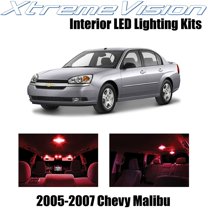 XtremeVision Interior LED for Chevy Malibu 2005-2007 6 pcs Red Interior LED Kit   Installation Tool