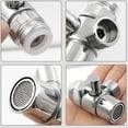 Switch Faucet Adapter Kitchen Sink Splitter Diverter Valve Water Tap
