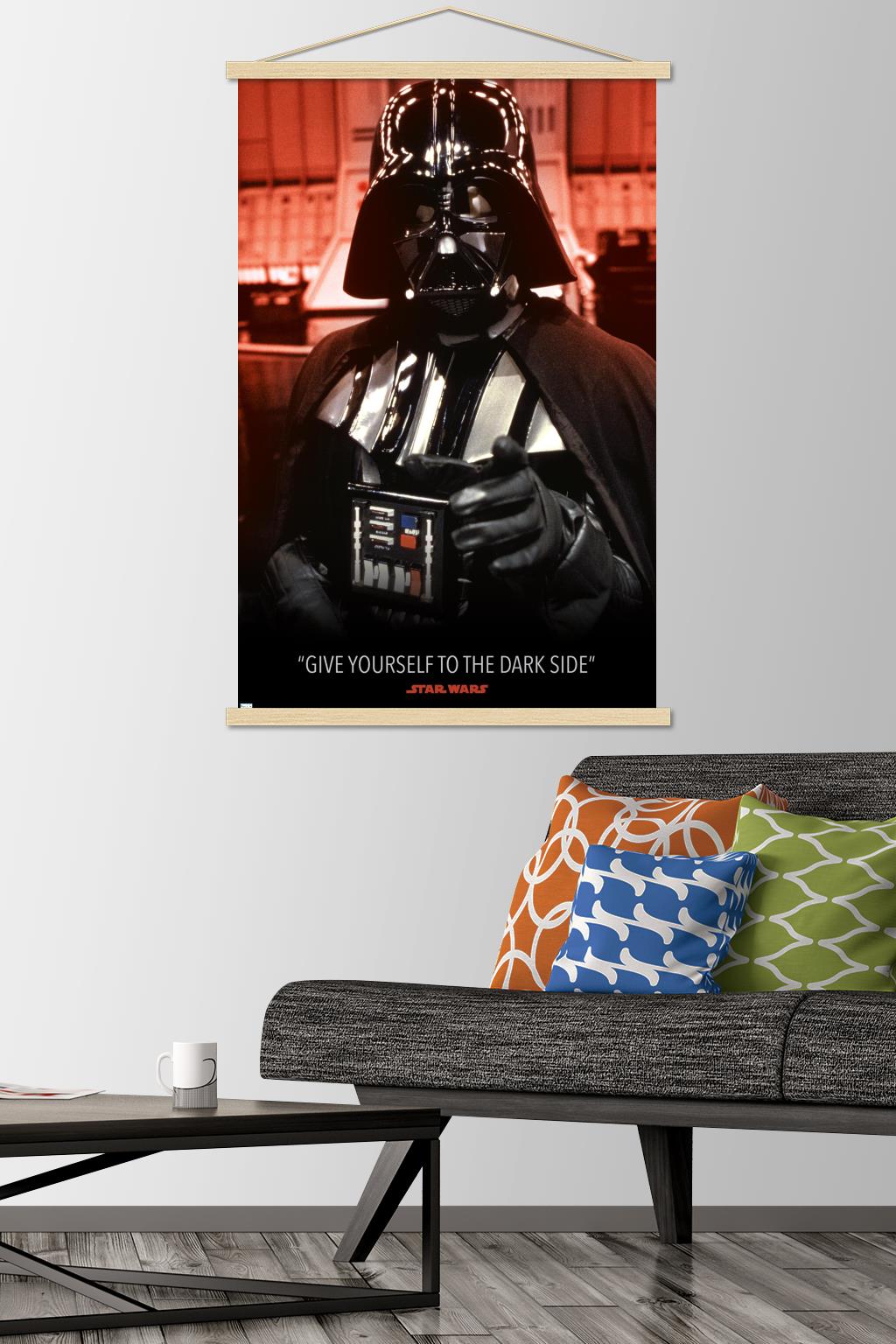 Star Wars: Return of the Jedi - Darth Vader Wall Poster with Magnetic Frame, 22.375" x 34"