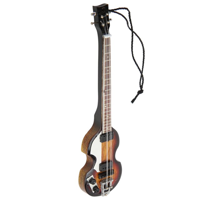 Colgante De Guitarra De Madera, Colgante De Mini Instrumentos Musicales Touch , Cara Suave Y Exquisita Para Regalo De Colección