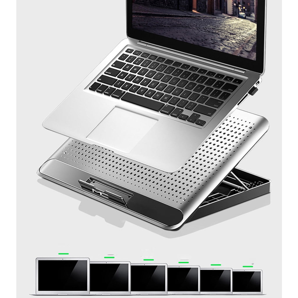 AOOOWER Aluminum Alloy Laptop Cooler Stand Gaming Laptop Cooling Fan Laptop Cooling Pad