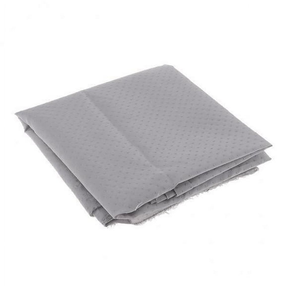 2X 1 Meter Non Slip Fabric Rubber Sewing Cloth Material Gray