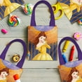 thumbnail image 4 of Beauty and the Beast Party Favor Bags Set – 12 Pack 8" Disney Princess Belle Goodie Bags for Kids Bulk Reusable Mini Totes | Disney Beauty and the Beast Birthday Party Supplies, 4 of 5