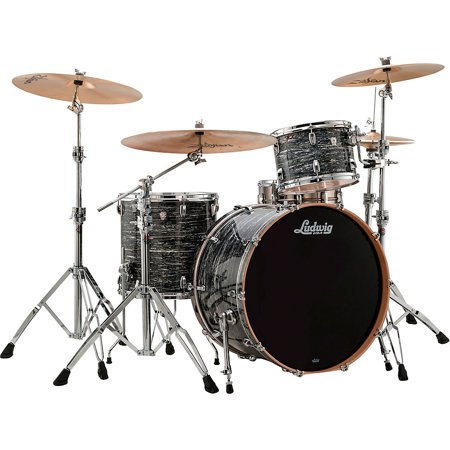 Ludwig Keystone X 3-Piece Pro Beat Shell Pack with 24 in. Bass Drum