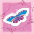 thumbnail image 2 of Shamp, Cindy 12x12 White Modern Wood Framed Museum Art Print Titled - Butterfly I, 2 of 4