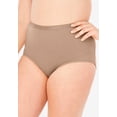thumbnail image 3 of Comfort Choice Plus Size Full Coverage Cotton Brief 10-Pack, 3 of 6