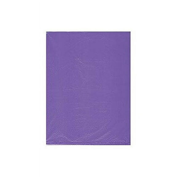 SSWBasics Small High Density Purple Plastic Merchandise Bags - 8½”W x 11”H  - Case of 1000- Thin Texture Gift Bags Plastic - Retail Plastic Merchandise Bags for Convenient Carrying