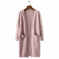 thumbnail image 4 of NARABB Women's Sweater Knit Cardigan Coat Spring And Summer Color Long Sleeved Pocket Cardigan Sweater Coat, 4 of 4