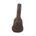 thumbnail image 2 of Bolsa para guitarra de 40 y 41 pulgadas, funda de tela Oxford, a prueba de polvo y con asa. Marrón, 2 of 9