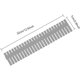 thumbnail image 2 of Separadores de cajones DIY, organizador de almacenamiento de cajones ajustable, rejilla de plástico para oficina, cocina, hogar, 8 Uds. (gris) ER, 2 of 5