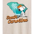 thumbnail image 3 of Peanuts - South Carolina Snoopy Golf - Women's Oversized Graphic T-Shirt, 3 of 6