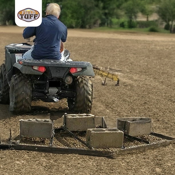 Field Tuff 78 Inch ATV UTV and Lawn Tractor Landscape Draggin Driveway Drag Walmart