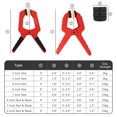 thumbnail image 3 of Labymos Heavy Duty Spring Clamp DURA Woodworking Clamp 4 Inch Plastic Spring Clips with Flexible, 3 of 5