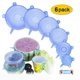 thumbnail image 5 of Tapa elástica de silicona reutilizable Pan Bowl Pot Food Fresh Seal Cover (6x Round) Ndcxsfigh Nuevos Originales, 5 of 8