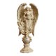 thumbnail image 1 of Figura de ala de ángel, estatua de ángel moderna, artesanías para sala de estar, dormitorio, oficina en casa Beige, 1 of 8