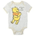 thumbnail image 3 of Disney Winnie the Pooh Newborn Baby Boys Bodysuit Pants Bib and Hat 4 Piece Outfit Set Newborn to Infant, 3 of 5