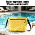 thumbnail image 4 of Waterproof Dry Bag for Travel, Beach & Gym - Durable PVC Zipper Storage with Detachable Strap & Crossbody Option Keeps Phone & Essentials Safe Yellow, 4 of 6